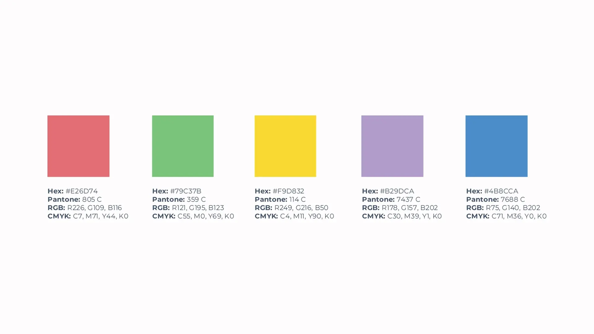 secondary colors